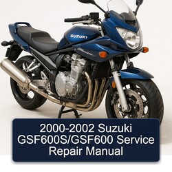 2000-2002 Suzuki GSF600S/GSF600 Service Repair Manual 