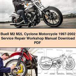 1997-2002 Buell Cyclone M2 M2L Motorcycle Service Repair Workshop Manual PDF
