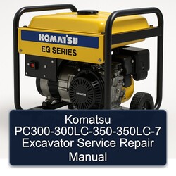 Komatsu Pc300-300lc-350-350lc-7 Excavator Service Repair Workshop Manual PDF