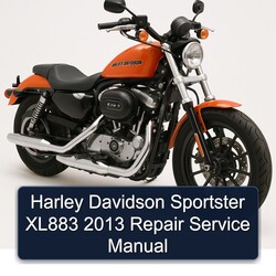 2013 Harley Davidson Sportster XL883 Service Repair Workshop Manual PDF