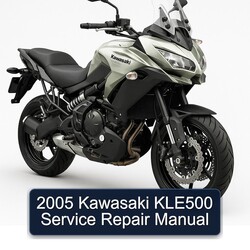 2005 Kawasaki Versys KLE500 Service Repair Workshop Manual PDF