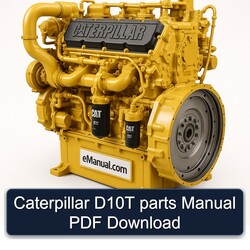 Caterpillar D10T Parts Catalog PDF