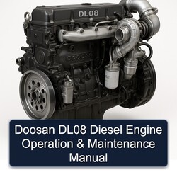 Daewoo Doosan DL08 Diesel Engine Operation Maintenance Service Repair Workshop Manual PDF