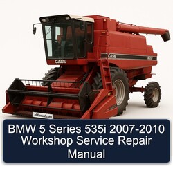2007-2010 BMW 5 Series 535I Service Repair Workshop Manual PDF