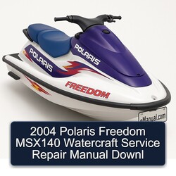 2004 Polaris Freedom MSX140 Watercraft Downl Service Repair Workshop Manual PDF