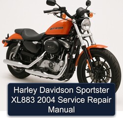 2004 Harley Davidson Sportster XL883 Service Repair Workshop Manual PDF