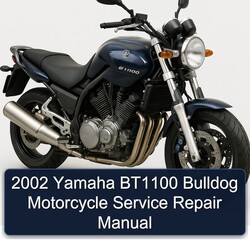 2002 Yamaha BT1100 Bulldog Motorcycle Service Repair Workshop Manual PDF