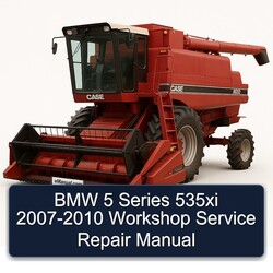 2007-2010 BMW 5 Series 535XI Service Repair Workshop Manual PDF