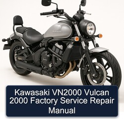 2000 Kawasaki Vulcan VN2000 Service Repair Workshop Manual PDF