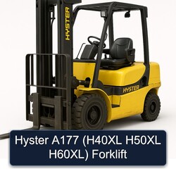 Hyster A177 (H40XL H50XL H60XL) Forklift
