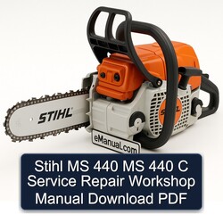 Stihl MS 440 C Service Repair Workshop Manual PDF