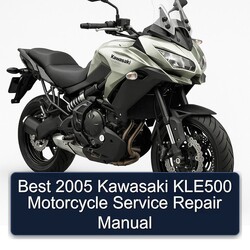 2005 Kawasaki Best KLE500 Motorcycle Service Repair Workshop Manual PDF