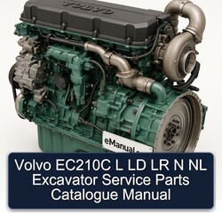 Chevrolet Parts Catalogue Volvo EC210C L LD LR N NL Excavator Catalog PDF