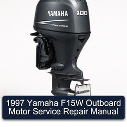 1997 Yamaha F15W Outboard Motor Service Repair Workshop Manual PDF