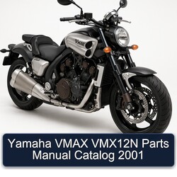 2001 Yamaha Vmax VMX12N Parts Catalog PDF