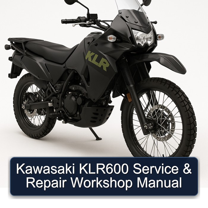 Kawasaki KLR Series KLR600 Service Repair Workshop Manual PDF