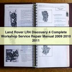 2009-2011 Land Rover Discovery LR4 4 Service Repair Workshop Manual PDF
