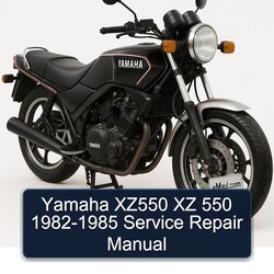 1982-1985 Yamaha XZ550 XZ 550 Service Repair Workshop Manual PDF