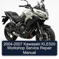 2004-2007 Kawasaki Versys KLE500 Service Repair Workshop Manual PDF