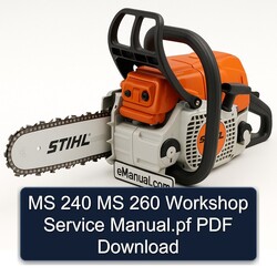 MS 240 260 .pf Service Repair Workshop Manual PDF