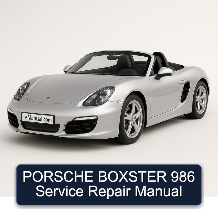Porsche Boxster Service Repair Workshop Manual PDF