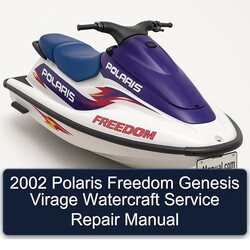 2002 Polaris Freedom Genesis Virage Watercraft Service Repair Workshop Manual PDF