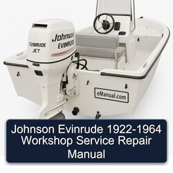 1964 Johnson Evinrude 1922 Service Repair Workshop Manual PDF