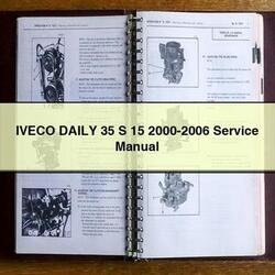 2000-2006 Iveco Daily 35 S 15 Service Repair Workshop Manual PDF