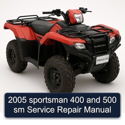 2005 Sportsman 400 500 Sm Service Repair Workshop Manual PDF