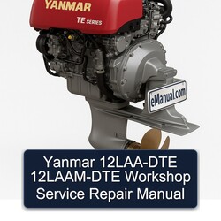 Yanmar 12LAA-DTE 12laam-dte Service Repair Workshop Manual PDF