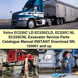 Volvo EC235C LD EC235CLD NL EC235CNL Excavator Sn: 120001 Up Parts Catalog PDF
