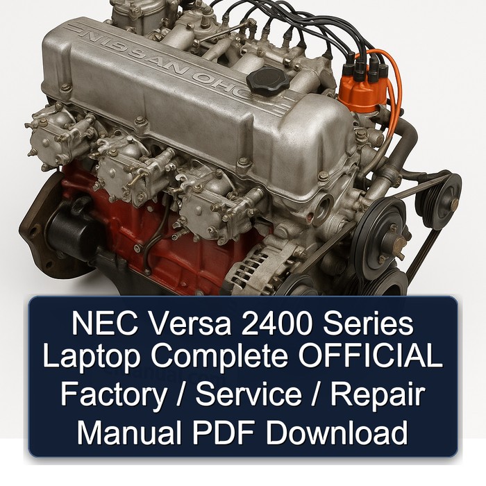 Datsun L Series & Z NEC Versa 2400 Laptop Official / Service Repair Workshop Manual PDF