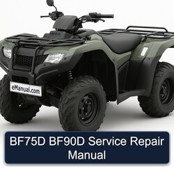 BF75D BF90D Service Repair Workshop Manual PDF