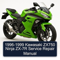 1996-1999 Kawasaki Ninja ZX750 ZX-7R Service Repair Workshop Manual PDF
