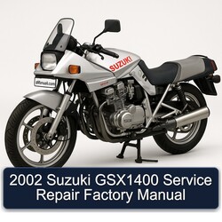 2002 Suzuki GSX Series GSX1400 Service Repair Workshop Manual PDF