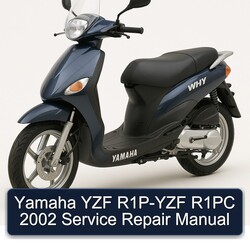 2002 Yamaha YZF Models R1P-YZF R1PC Service Repair Workshop Manual PDF
