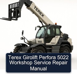 Terex Girolift Perfora 5022 Service Repair Workshop Manual PDF