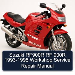 1993-1998 Suzuki RF900R RF 900R Service Repair Workshop Manual PDF