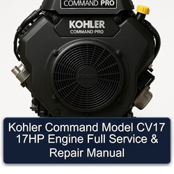 Kohler Command Pro Models Model CV17 17HP Engine Service Repair Workshop Manual PDF