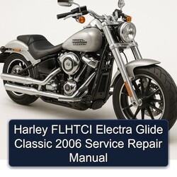 2006 Aprilia Classic Harley Flhtci Electra Glide Service Repair Workshop Manual PDF