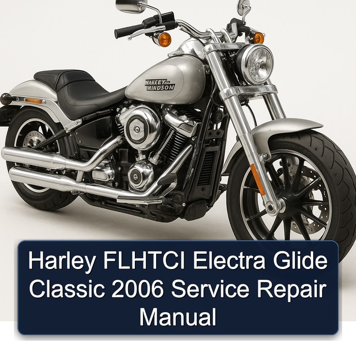 2006 Aprilia Classic Harley Flhtci Electra Glide Service Repair Workshop Manual PDF