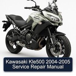 2004-2005 Kawasaki Versys KLE500 Service Repair Workshop Manual PDF