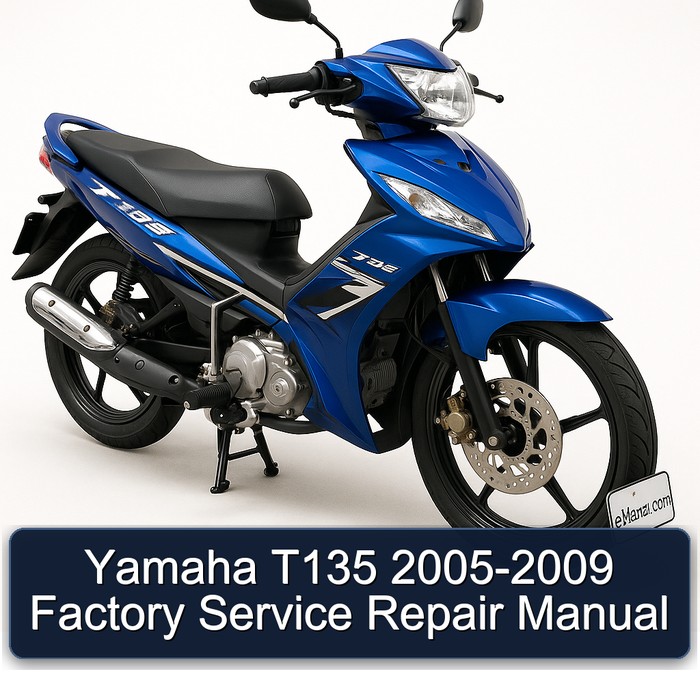 2005-2009 Yamaha T135 Service Repair Workshop Manual PDF