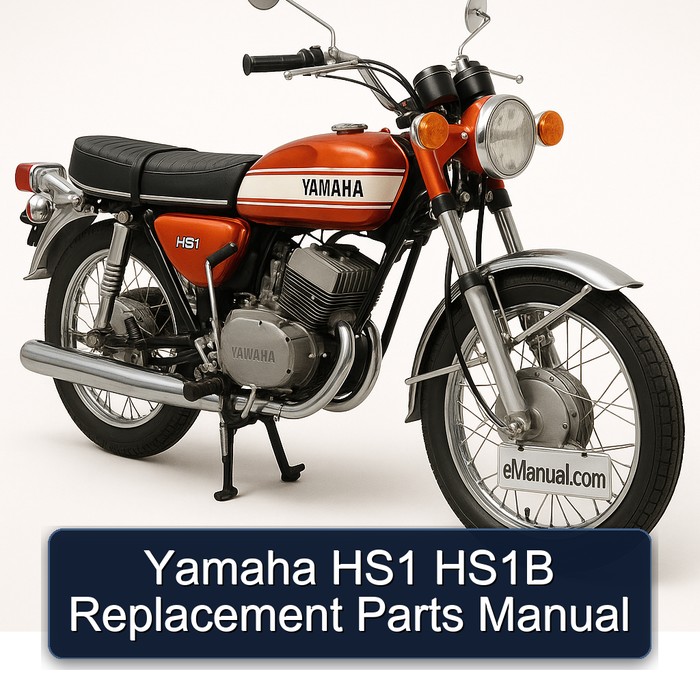 Yamaha HS1 HS1B Replacement Parts Catalog PDF