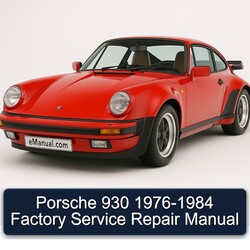 1976-1984 Porsche 930 Service Repair Workshop Manual PDF