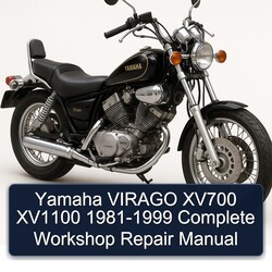 1981-1999 Yamaha Virago XV700 XV1100 Service Repair Workshop Manual PDF