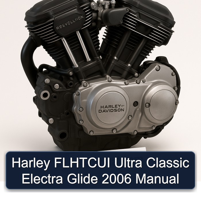 2006 Harley Davidson Revolution Flhtcui Ultra Classic Electra Glide Service Repair Workshop Manual PDF