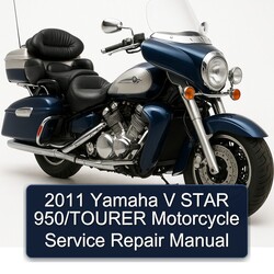2011 Yamaha V Star 950/tourer Motorcycle Service Repair Workshop Manual PDF