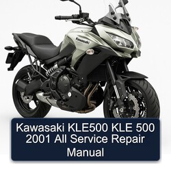 2001 Kawasaki Versys KLE500 KLE 500 All Service Repair Workshop Manual PDF