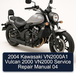 2000-2004 Kawasaki Vulcan Vn2000a1 VN2000 04 Service Repair Workshop Manual PDF